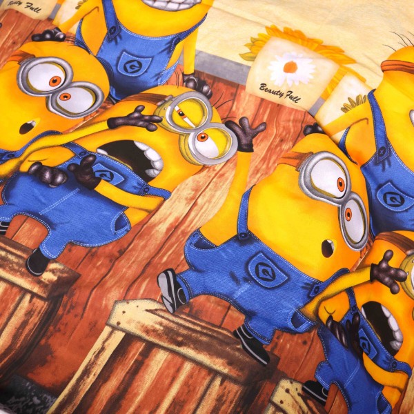 Фото - Комплект постільної білизни дитячий MirSon 110х140 см 17-0899 Minions Fun Ranforce Elite (2200012396339)